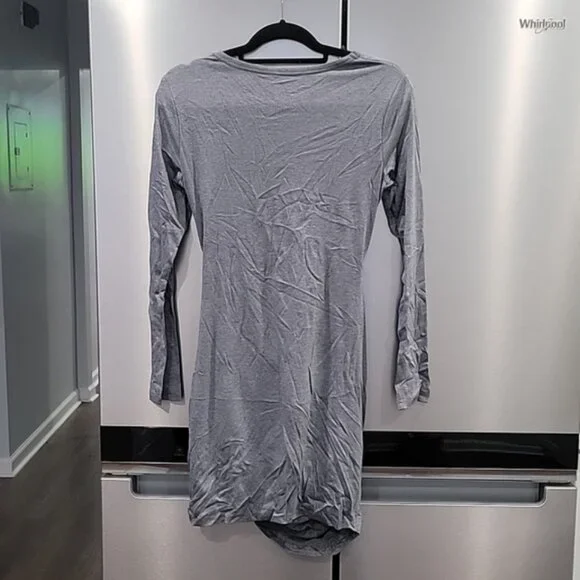 Long Sleeve Cut Out Twist Bodycon Dress - Picture 5 of 7